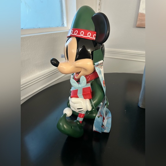 Disneyland Mickey Mouse Elf Christmas Popcorn Bucket 2024...
